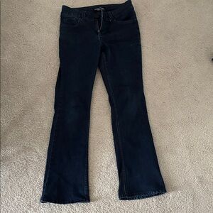 Riders by Lee Women's Dark Blue Flare Jeans